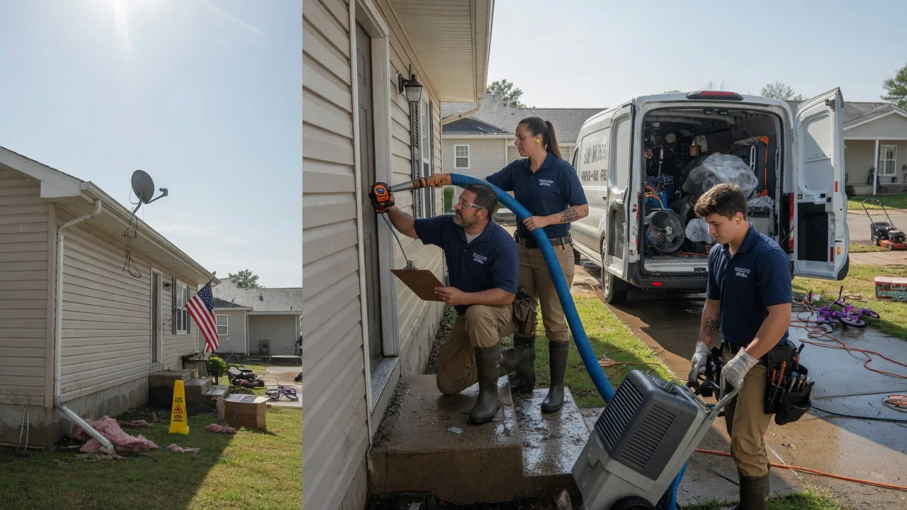Ceiling Water Damage Restoration in Saint Joseph, LA near me